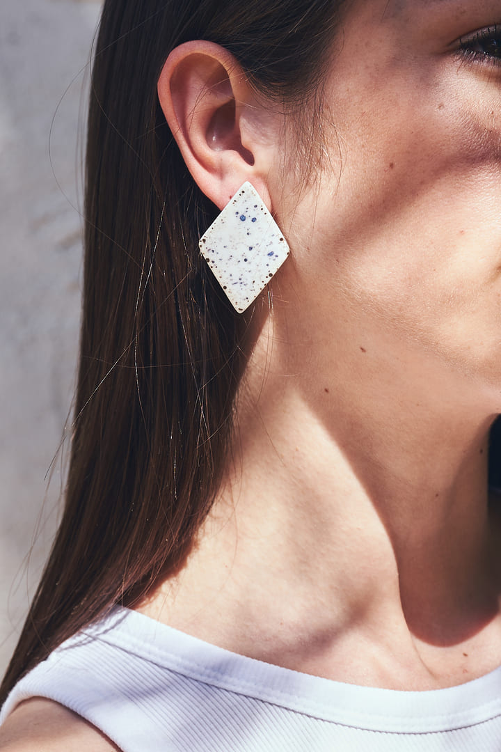 Pendientes Natura Rombo moteado